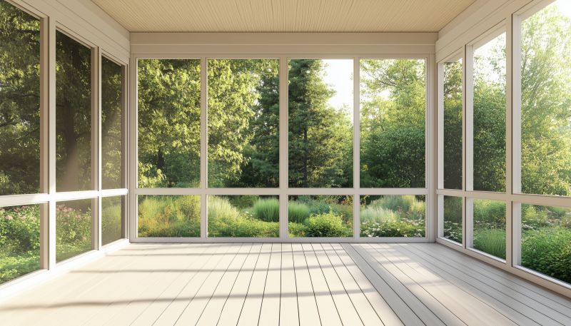 Sliding Windows in a Sunroom